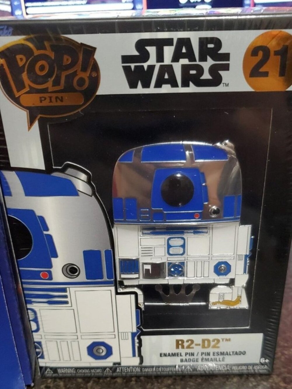 Star Wars R2-D2 #21 Funko Pop Pin Sealed